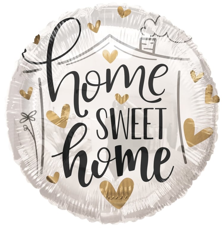 Home Sweet Home Balloon - Elegant Party and Wedding Decoration with Garland and Centerpiece Accents for Home Decor