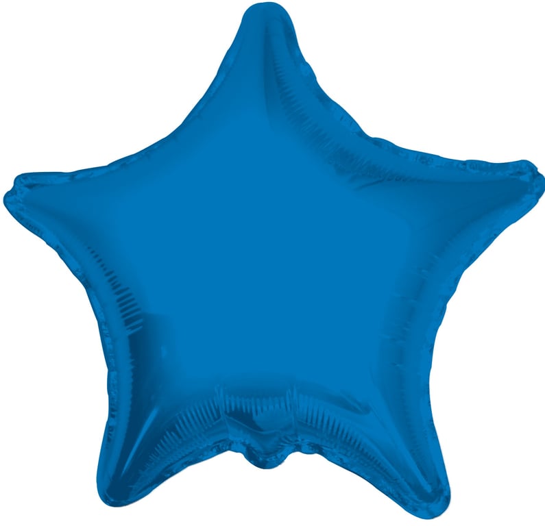 Royal Blue 22 Inch Star Balloon - Perfect Home Decor and Party Decoration