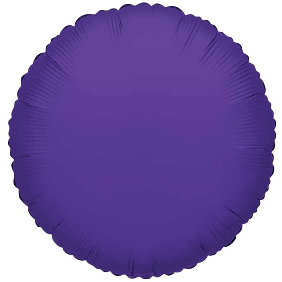 Purple Circle Balloon - Vibrant Home Decor and Party Decoration for Kids and Events