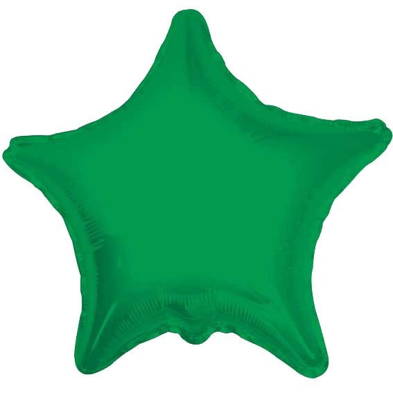 Emerald Green Star Balloon - Elegant Home Decor and Party Decoration