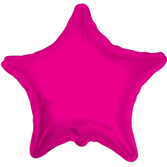 Hot Pink Star Balloon - Perfect Party Decoration and Home Decor Supply