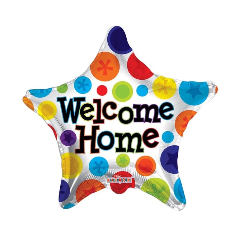 Welcome Home Star Boho Wall Art - Star Decor Accent Lighting for Home Decoration