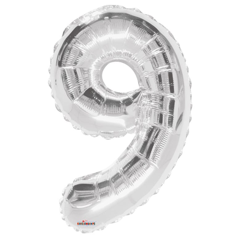Silver Foil Balloon - Perfect Birthday Party Decoration for Kids Home and Event Supply