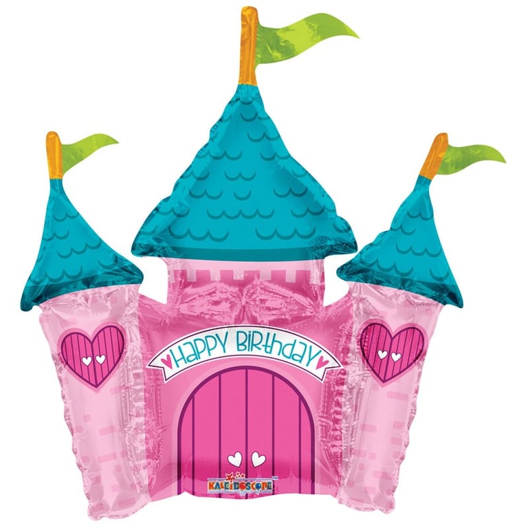 14 Princess Castle Balloon - Kids Party Supplies and Home Decorations