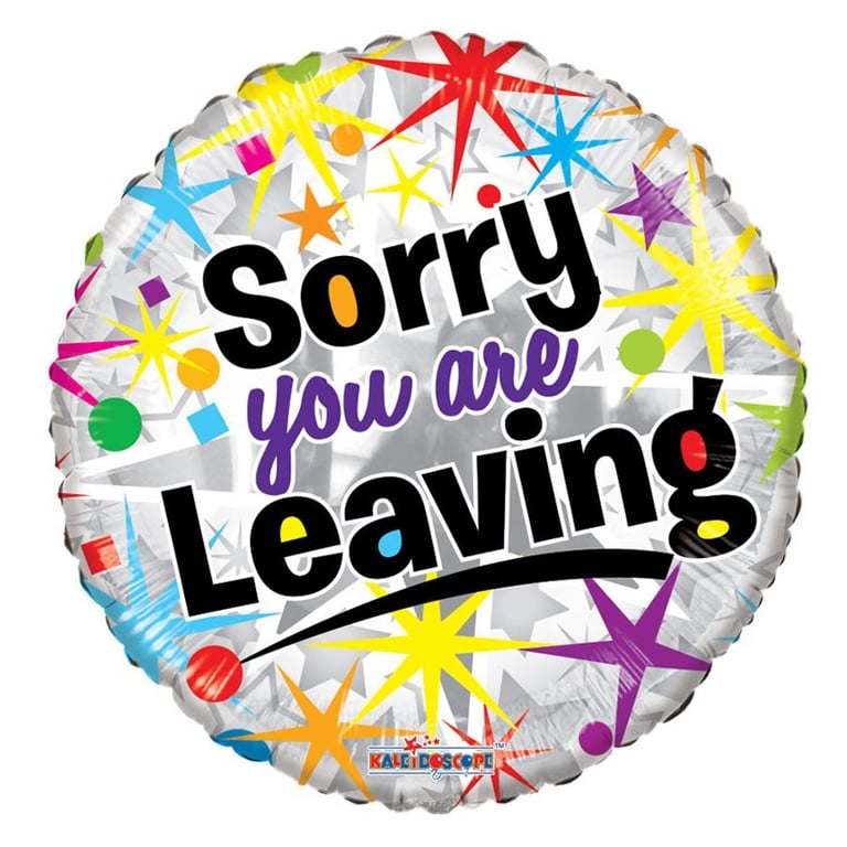 Farewell Leaving Balloon - Home Decor Party Decoration Gift