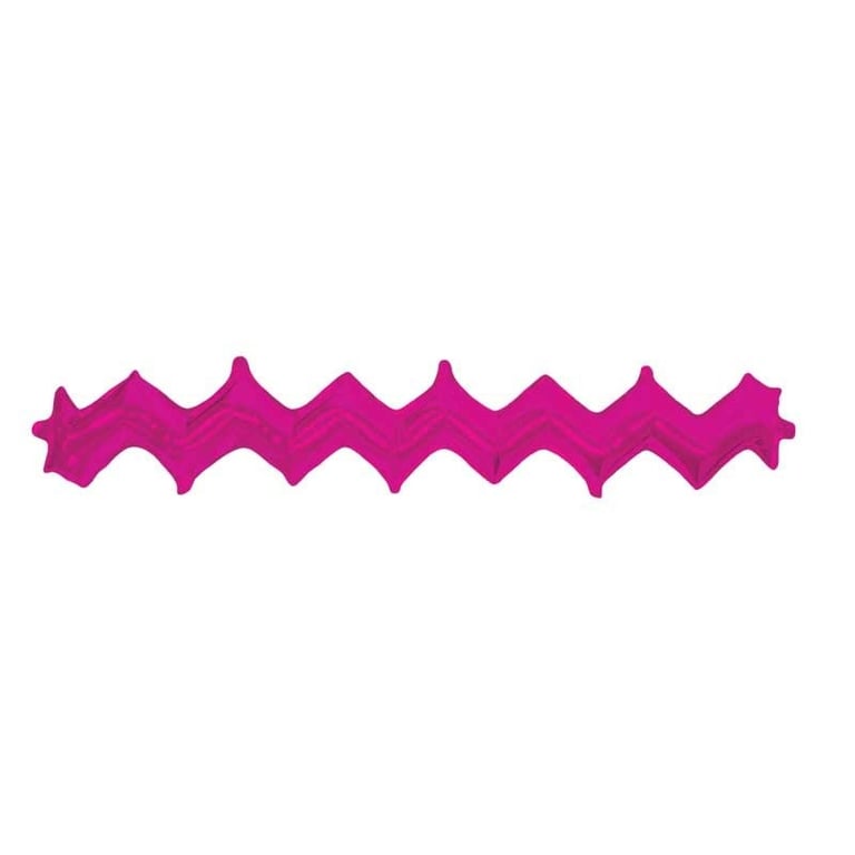 Magenta Zig Zag Balloon Set of 5 - Decorative Party Balloons for Home Decor and Garland