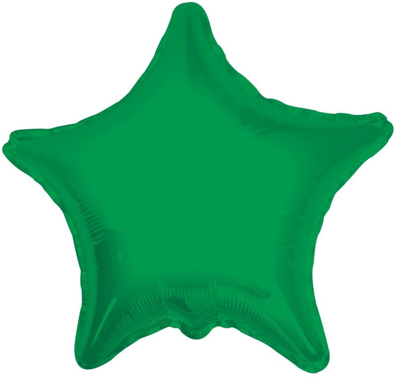 Emerald Green 22inch Star-Shaped Balloon - Perfect Home Decoration and Party Accessory