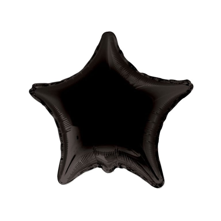 22inch Black Star Balloon - Elegant Party Decoration and Home Decor