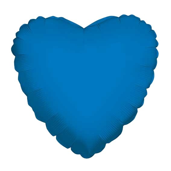 Royal Blue Heart Balloon - Elegant Home Decoration & Party Accessory