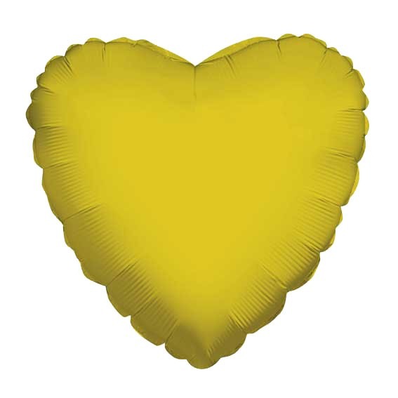 Gold Heart Balloon - Elegant Party Decoration and Celebration Decor