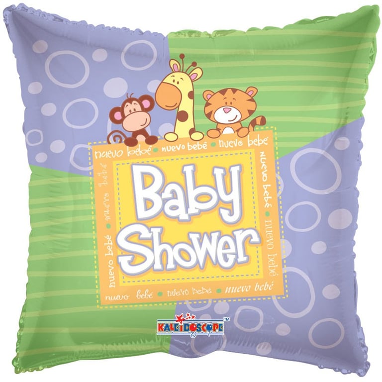 Cute Animals Baby Shower Balloon Set - Decorative Party Supplies