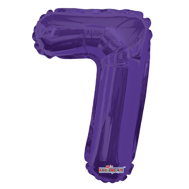Purple Foil Balloon - 14 Inch Party Decoration for Kids Birthday Celebrations