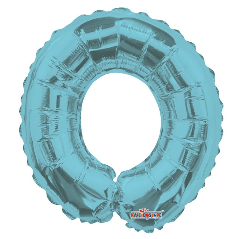 Light Blue 14 Number 0 Party Balloon - Home Decor and Event Decoration Supply