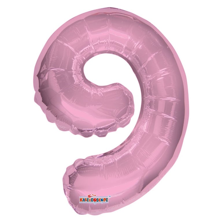 Light Pink 14 Number 9 Party Balloon - Perfect Home Decoration and Event Accessory