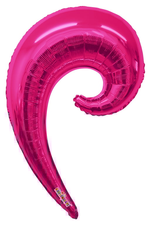 Magenta Wave Balloon - 36 Party Decoration for Home and Event