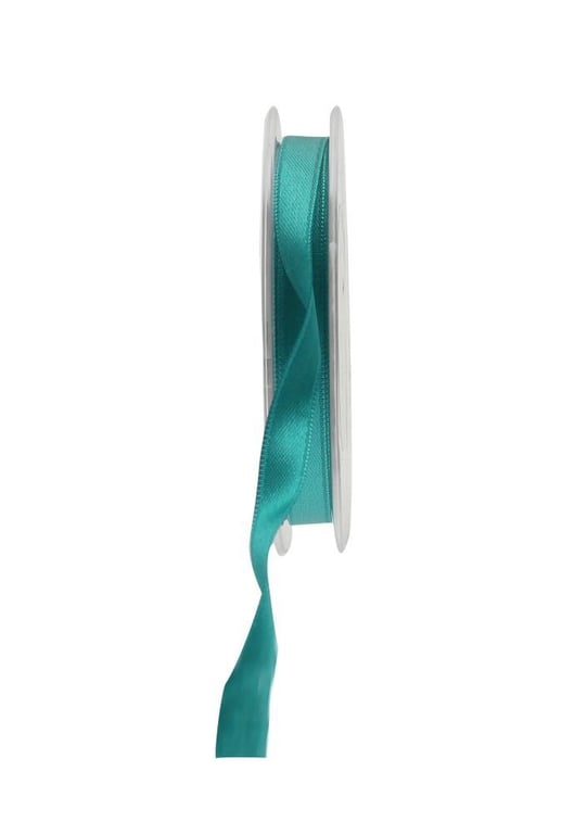 Teal Green Satin Ribbon (10mm) - Home Decor and Craft Essentials