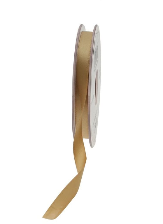 10mm Gold Satin Ribbon - Decorative Home Decor Craft Wedding Decoration Ribbon