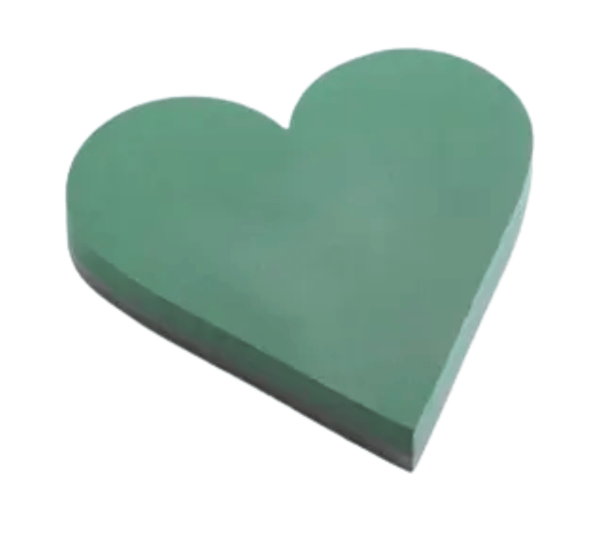 Heart Oasis 18 Floral Foam (2 Pack) for Home & Garden Flower Arrangements and Crafting Supplies