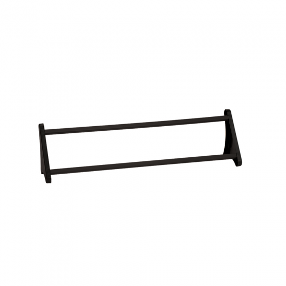 3 Letter Bar Set - Black Finish Cocktail and Wine Tasting Kit for Home Bars and Kitchen Countertops