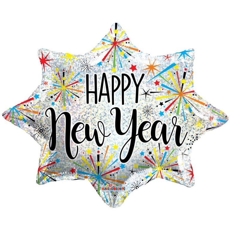 18 New Year Explosion Balloon - Festive Party Decoration for Home and Garden
