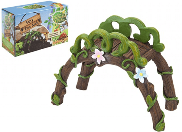 Secret Fairy Tree Arch - Whimsical Garden Decor and Outdoor Photo Booth Archway