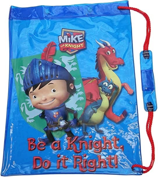Knight Themed Waterproof Kids Swim Bag - Perfect Poolside Companion