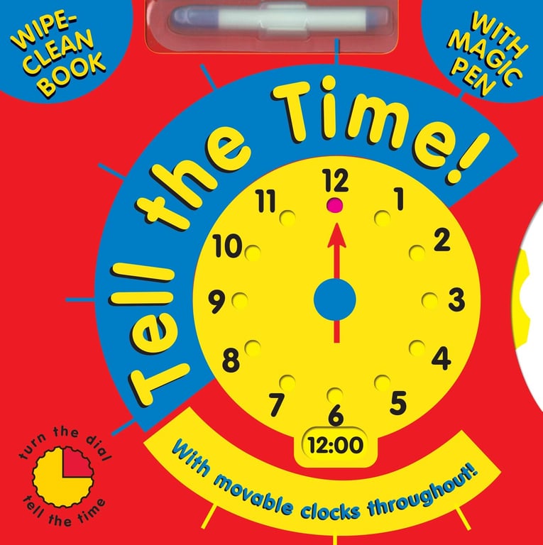Learn to Tell Time with Ease: The Turn The Dial Analog Clock Book