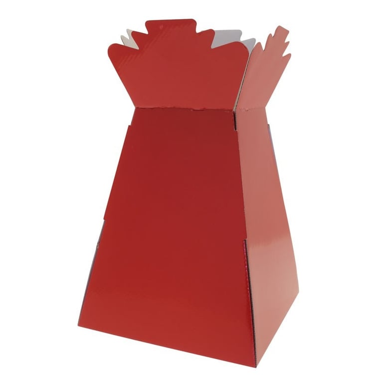 Super Pearlised Red Living Vase - Elegant Home Decor Accessory with Luxurious Pearl Finish and Perfect for Indoor Plant Display in Your Living Room Decoration