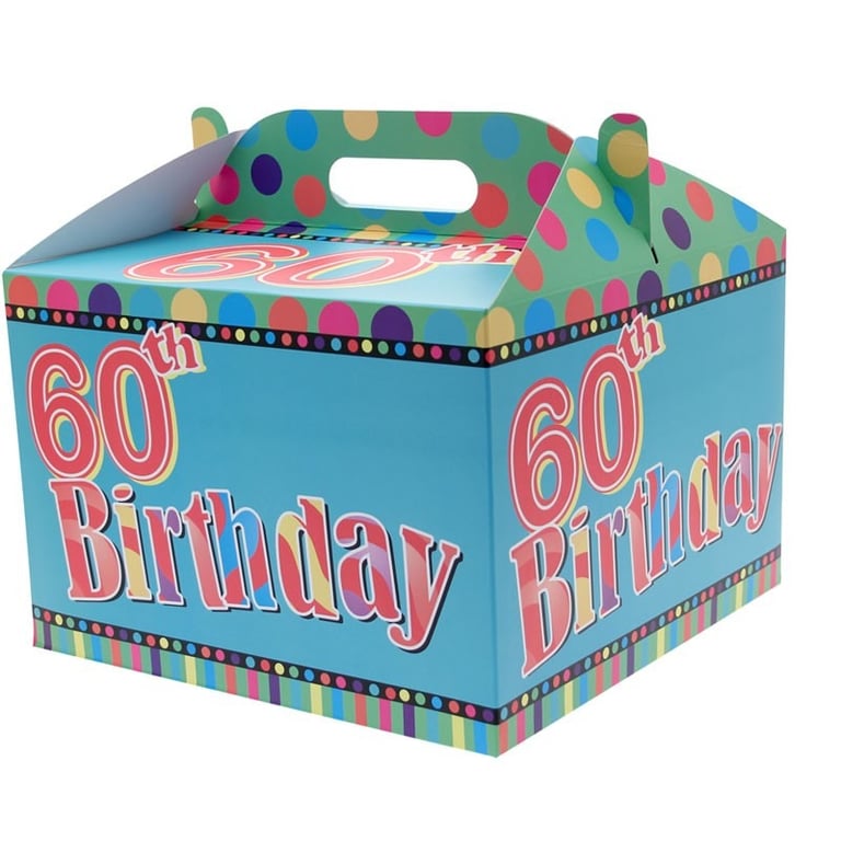 60th Birthday Party Balloon Set - Large Pack of Decorations for Senior Citizen Celebration