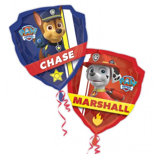 Paw Patrol Supershape Foil Balloon - Fun Shaped Kids Party Decoration