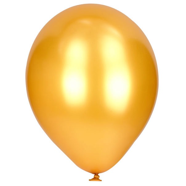 Metallic Gold Party Balloons - Event Decoration and Wedding Celebrations