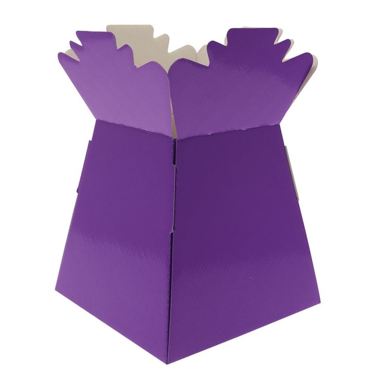 Pearlised Purple Living Vase - Unique Home Decor Accent with Iridescent Shine for Modern Living Rooms