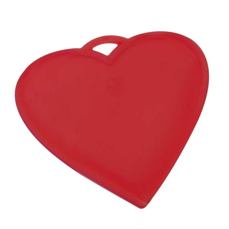 Red Heart Shape Balloon Weight - Party Decoration Supplies, Home Decor Accessories