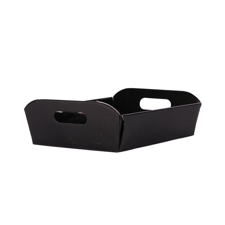 Small Black Hamper Box - 34.5cm Home Storage and Travel Solution