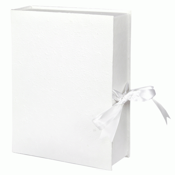 Mulberry Paper Keepsake Gift Box - 28 x 22cm Storage and Decorative Container for Personalized Treasures