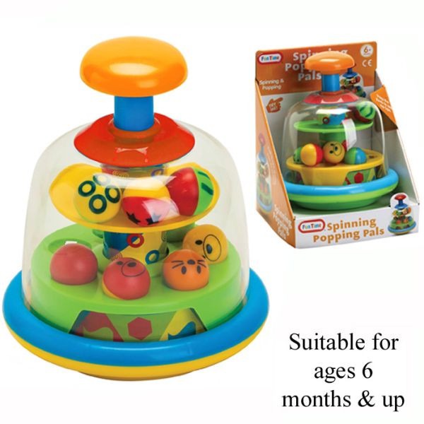 Spinning Popping Pals - Interactive Collectible Toys for Kids Entertainment