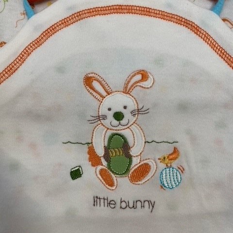 Nursery Time 2-Piece Baby Dungaree Set - Short Baby Clothes for Girls