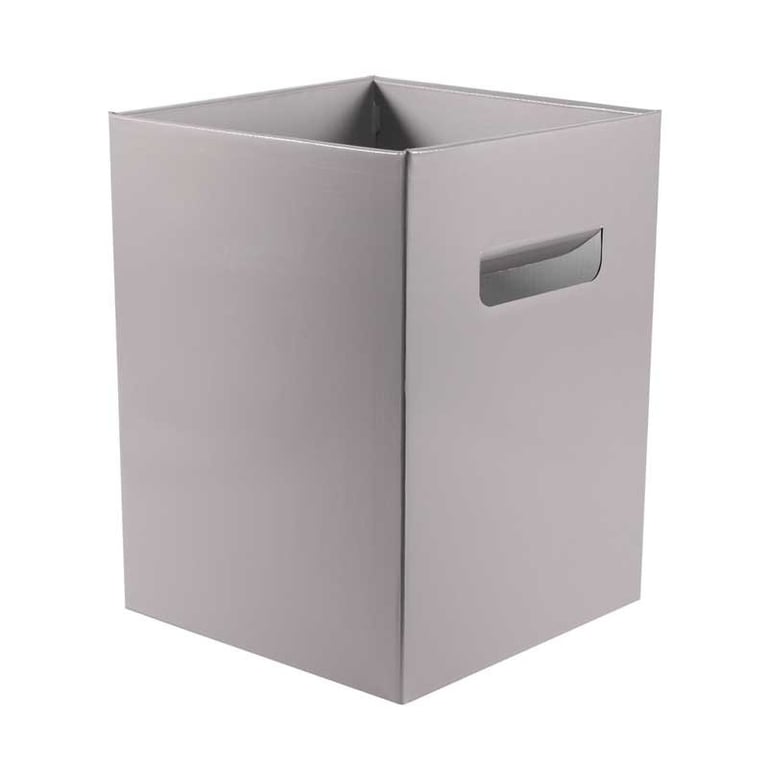 Metallic Silver Bouquet Box - Elegant Home Decor and Gift Storage Container (10-Pack)