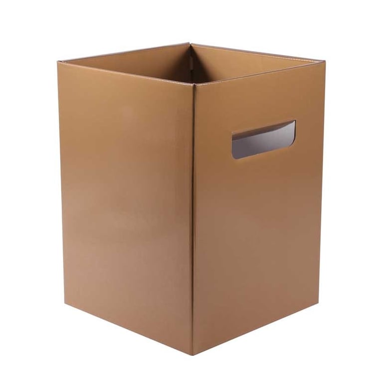 Luxury Metallic Gold Bouquet Box Set - 10 Pieces (18x18x24.5cm) for Wedding Favors or Home Decor