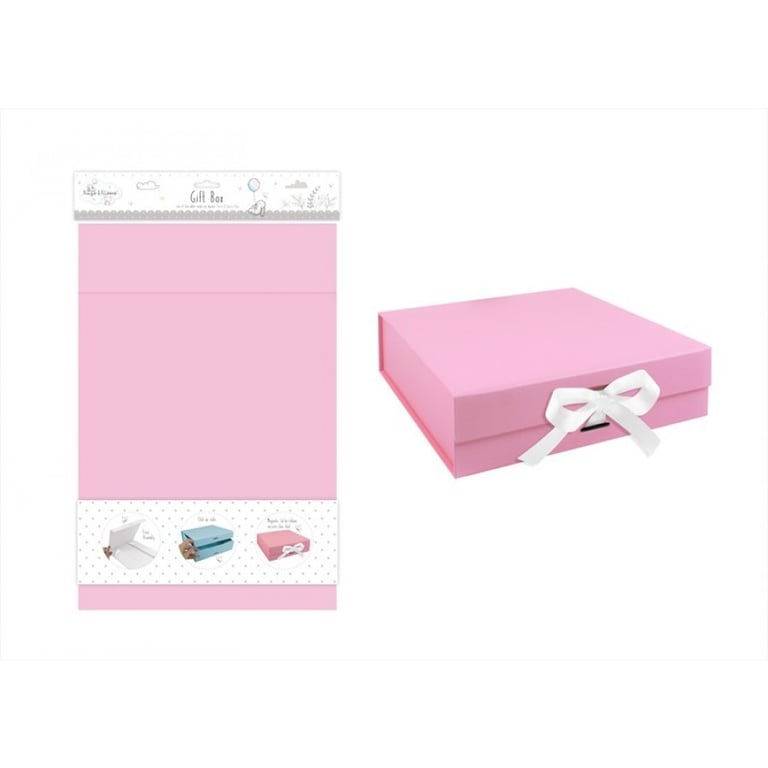 Medium Pink Keepsake Box for Baby Gifts and Storage