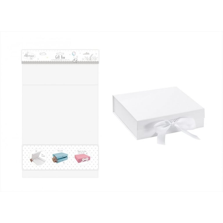 Medium White Keepsake Box for Home Decor and Memorials - Storage for Mementos and Photos