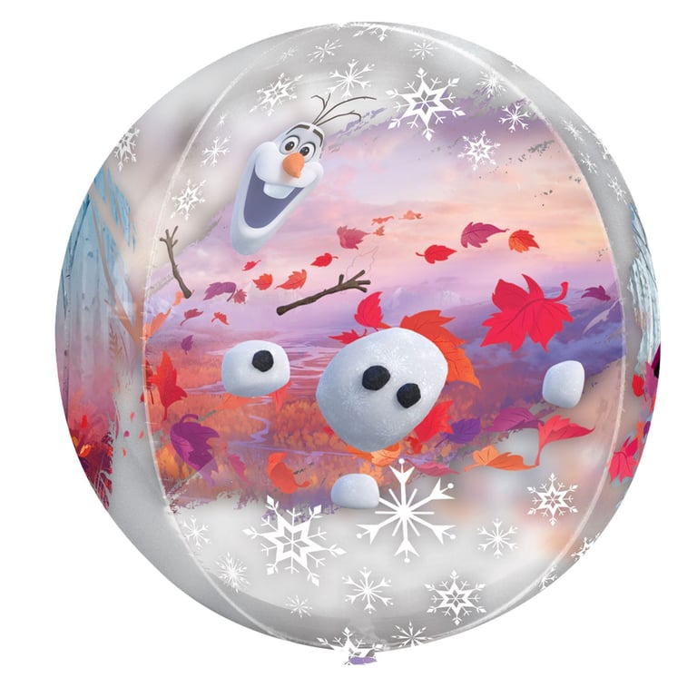 Frozen II Orbz Foil Balloon - Indoor Party Decorations for Home and Garden