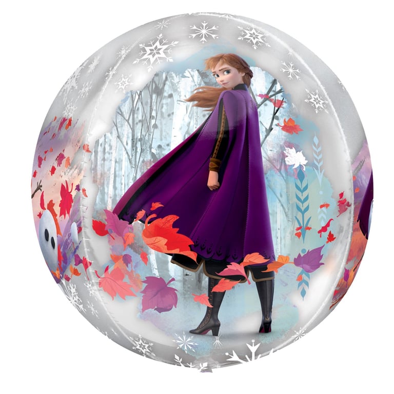 Frozen II Orbz Foil Balloon - Indoor Party Decorations for Home and Garden