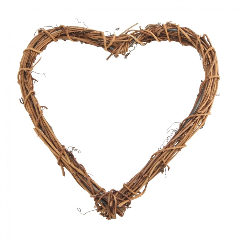 Natural Vine Heart - Unique Wall Hanging Decoration for Home & Garden
