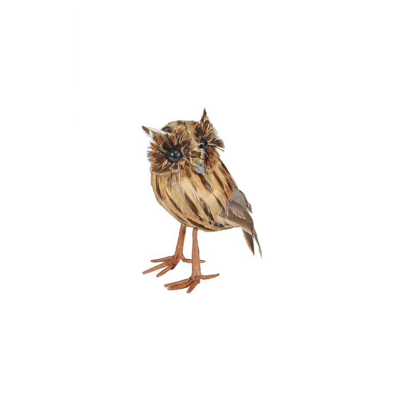Tawny Owl Small - Rustic Nature Inspired Wall Art Print