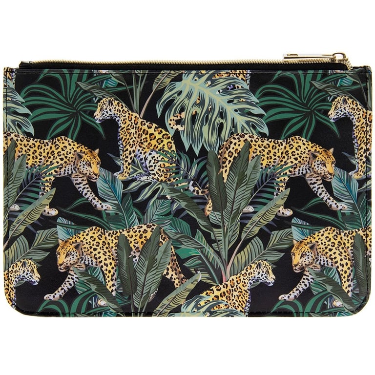 Exotic Jungle Fever Patterned Womens Fashion Clutch Bag
