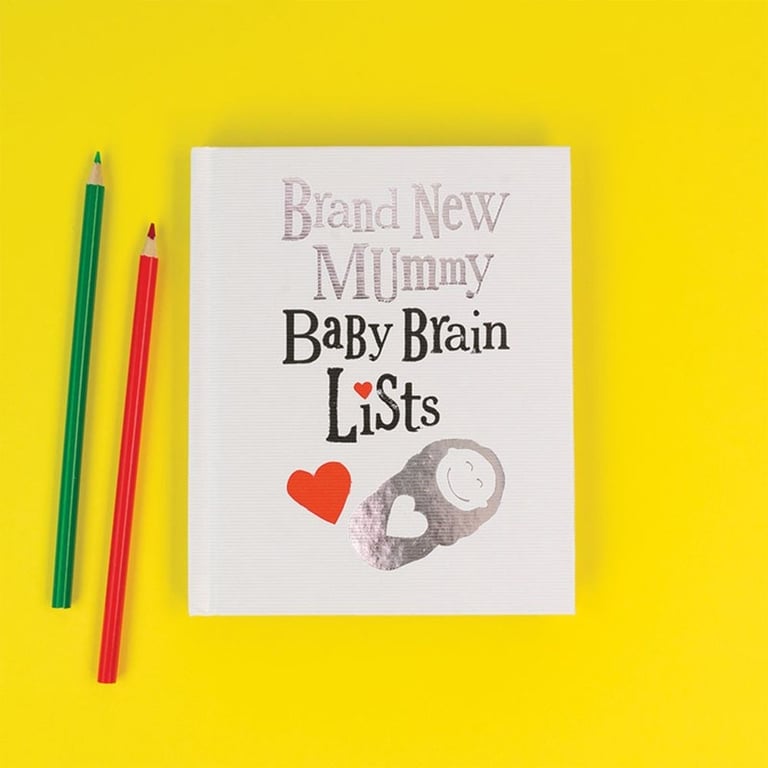 Baby Brain List Book - Infant Development Guide and Child Growth Tracker for Parenting Essentials