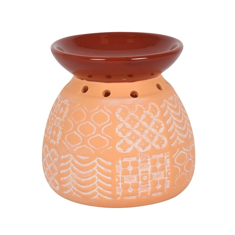 Kasbah Oil Burner - Essential Oil Diffuser and Indoor Air Freshener with Moroccan Scent