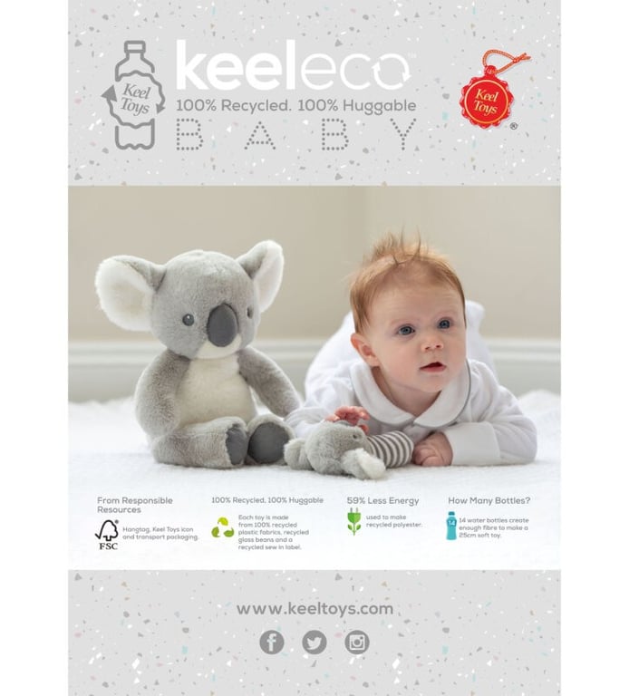 Keeleco 17cm Huggy Giraffe Soft Toy Stuffed Animal Home Decor Gift