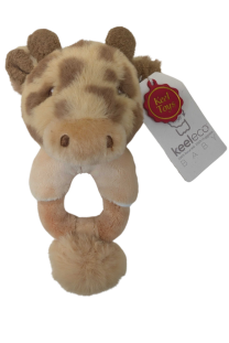 Keeleco Ring Rattle - 14cm Baby Toy Rattle for Home and Garden Playtime